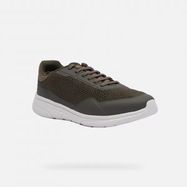  Pánske tenisky GEOX KLAIVER KAKI 