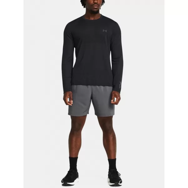  Pánske šortky UNDER ARMOUR UA LAUNCH 7'' SHORTS 1382620-025 SIVÁ 