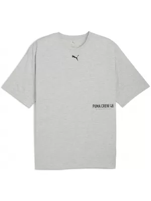 Pánske tričko PUMA M GRAPHIC OVERSIZE TEE 52762604 SVETLOSIVÝ VRES