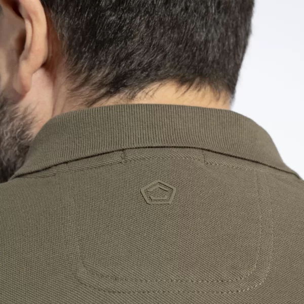  Pánske tričko s golierom PENTAGON MOTH PIQUET POLO SHIRT K09047 POLNOČNÁ MODRÁ 