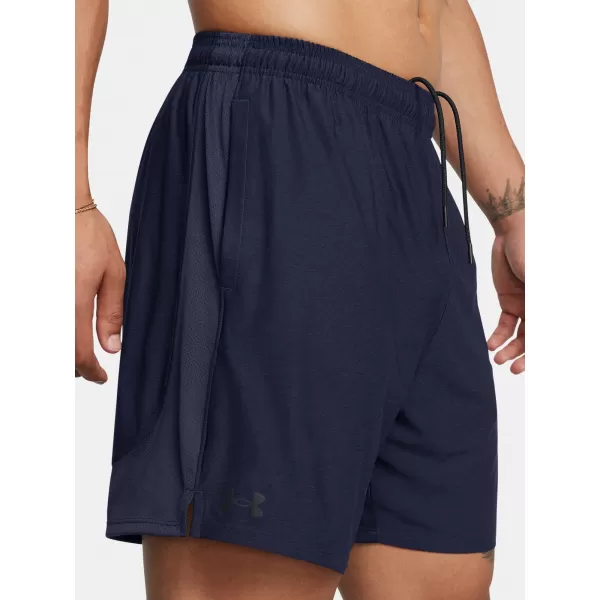  Pánske šortky UNDER ARMOUR TECH VENT 7IN SHORTS 1388645-410 MODRÁ 