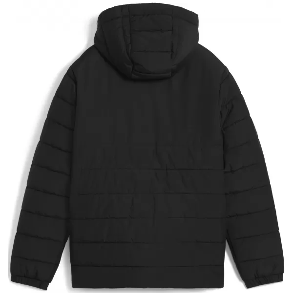  Sako PUMA TEAMADDITIONS HOODED PADDED JACKET JR 65973803 PUMA BLACK/PUMA SILVER 