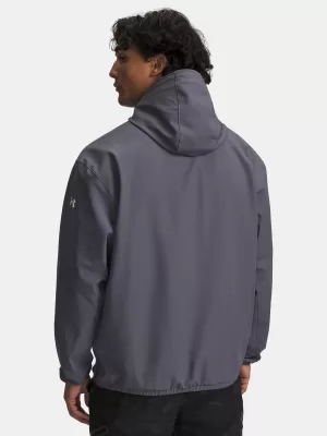 Pánska bunda UNDER ARMOUR UA UNSTOPPABLE WVN HOODIE 6003864-025 SIVÁ
