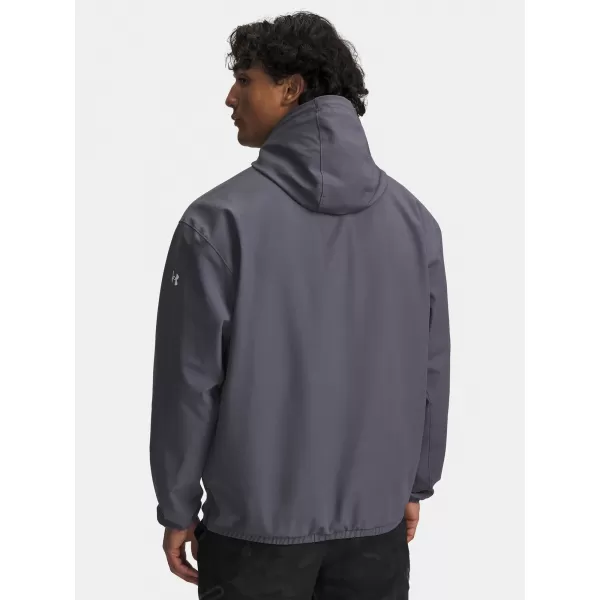  Pánska bunda UNDER ARMOUR UA UNSTOPPABLE WVN HOODIE 6003864-025 SIVÁ 