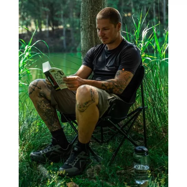  Stolička PENTAGON CAMP CHAIR D19015 HNEDÁ ŠEDÁ 