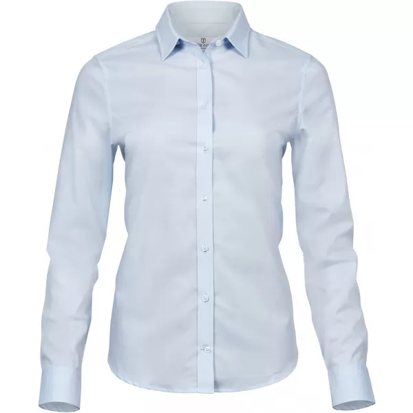  Dámska košeľa TEE JAYS | TJ 4025 LIGHT BLUE 