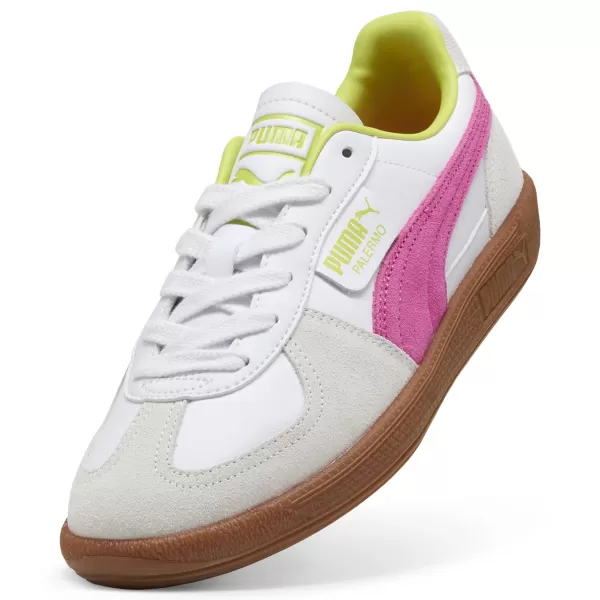  Pánske topánky PUMA PALERMO LTH 39646425 PUMA WHITE/FLURU PINK DOG 