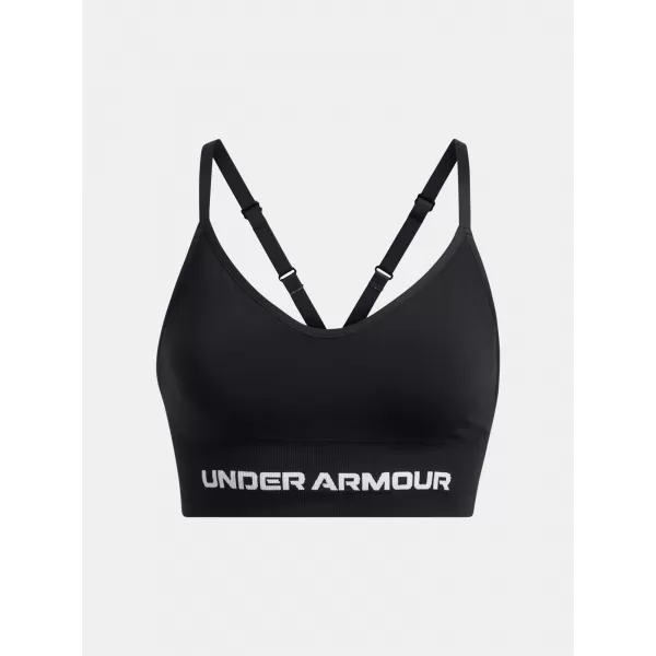 Dámska podprsenka UNDER ARMOUR VANISH SEAMLESS LOW BRA 1384417-001 ČIERNA 