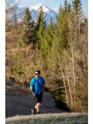 Tričko NORDBLANC CERTAINTY NBSMT8165 MODRÝ