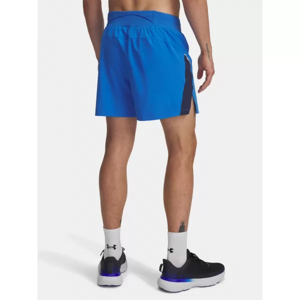  Pánske šortky UNDER ARMOUR UA LAUNCH PRO 5 SHORTS MODRÁ 