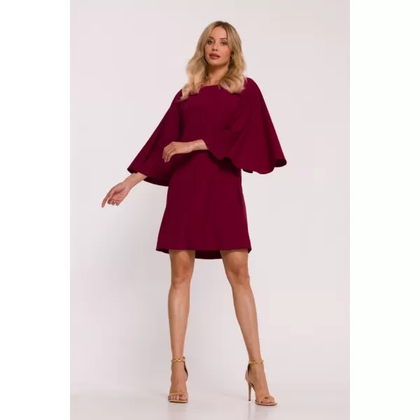  Šaty STYLOVE S426 GAŠTANOVÉ 