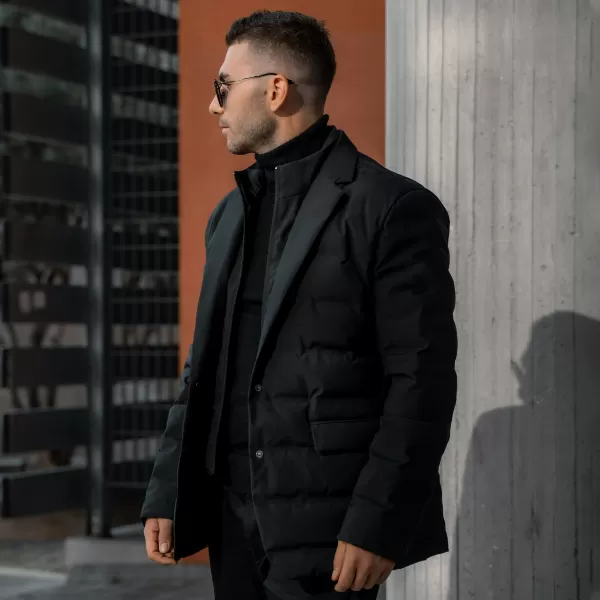  Bunda PENTAGON ALPHA DOWN BLAZER K08051 HNEDÁ ŠEDÁ 