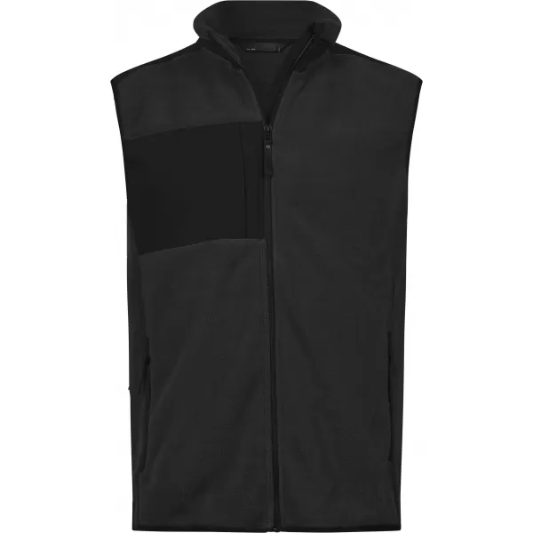  Pánska vesta TEE JAYS | TJ 9122 BLACK/BLACK 
