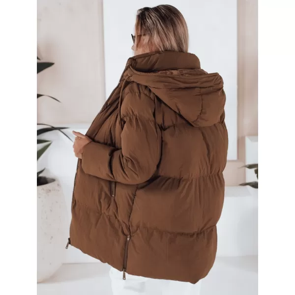  Dámska bunda DSTREET TY3245 KARAMEL 