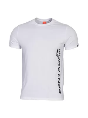 tričko PENTAGON VERTICAL K09012 BIELA