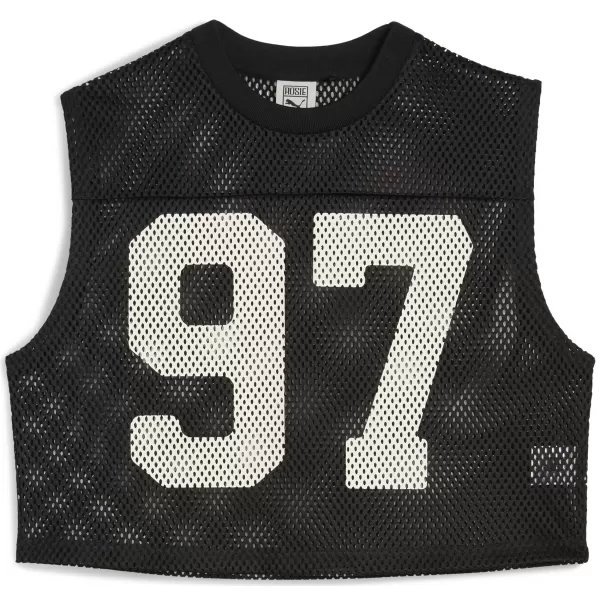  Vrchná časť PUMA X ROSÉ RELAXED MESH TOP 63380401 PUMA BLACK 