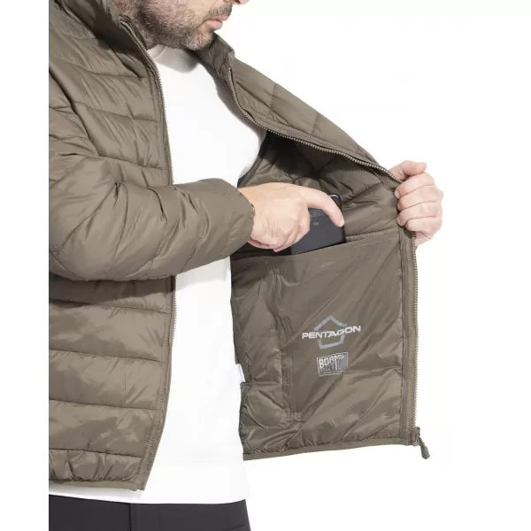  Bunda PENTAGON NUCLEUS PUFFER JACKET K08030 ČIERNA 