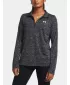 Dámska mikina UNDER ARMOUR TECH 1/2 ZIP- TWIST 1384225-001 ČIERNA