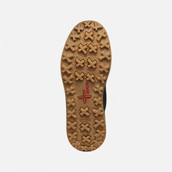  Pánske topánky GEOX GRANITO + GRIP B A G011188 TMAVO HNEDÁ 