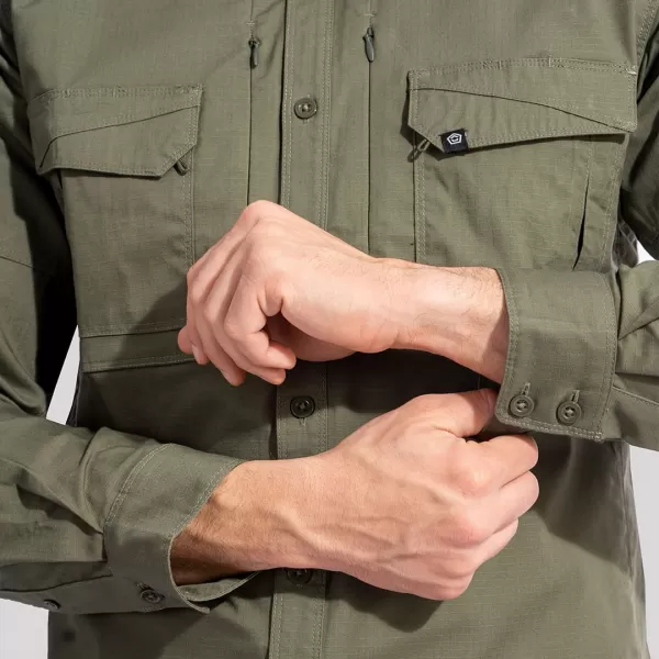  Pánska košeľa PENTAGON PLATO SHIRT K02019 VLK/SIVÁ 
