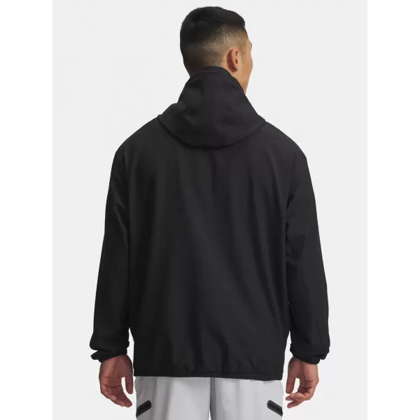  Pánska mikina UNDER ARMOUR UA UNSTOPPABLE WVN HOODIE 6003864-001 ČIERNA 