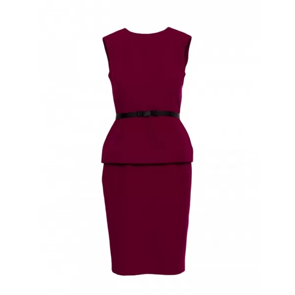  Šaty STYLOVE S427 GAŠTANOVÉ 