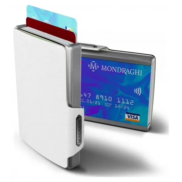  Peňaženka MONDRAGHI SAFFIANO BIELA 