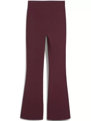 Dámske legíny PUMA HER HIGH-WAIST FLARED LEGGINGS 68815696 RUBÍNOVÝ LESK