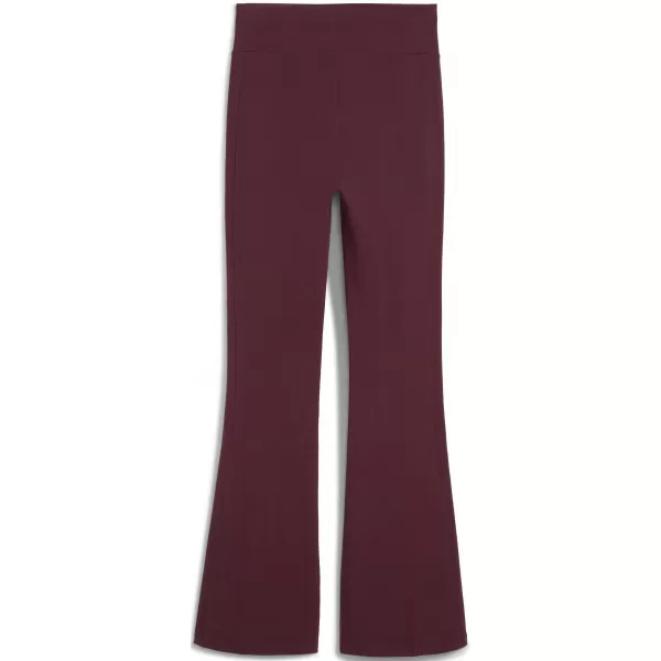  Dámske legíny PUMA HER HIGH-WAIST FLARED LEGGINGS 68815696 RUBÍNOVÝ LESK 