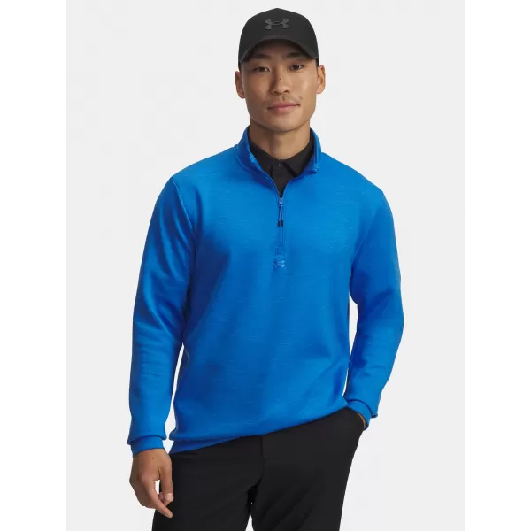  Pánska mikina UNDER ARMOUR UA DRIVE MIDLAYER PULLOVER 1387124-402 MODRÁ 