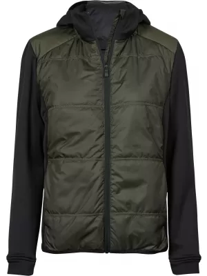 Dámska bunda TEE JAYS | TJ 9113 DEEP GREEN/BLACK