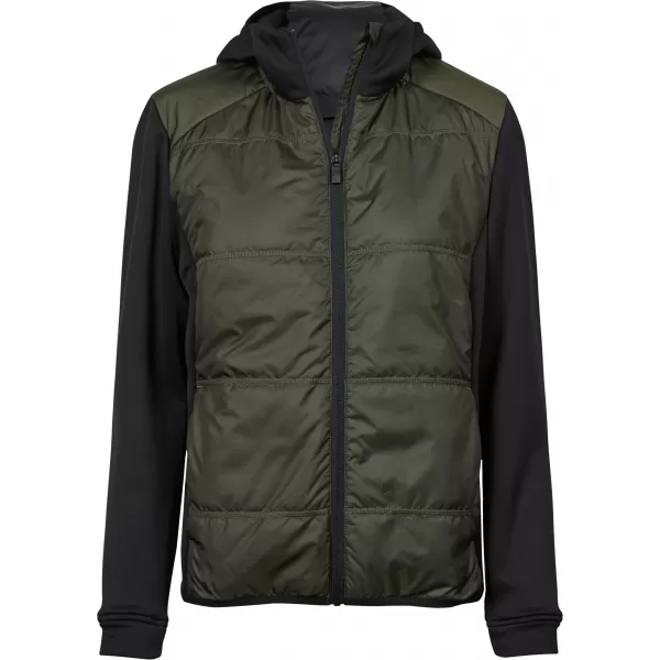  Dámska bunda TEE JAYS | TJ 9113 DEEP GREEN/BLACK 