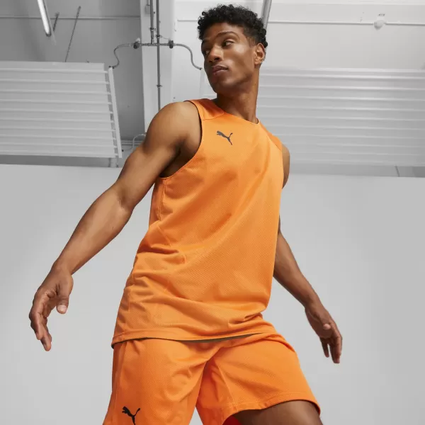  Mužský dres PUMA REVERSIBLE PRACTICE JERSEY 67664006 ZLATÝ MAK 