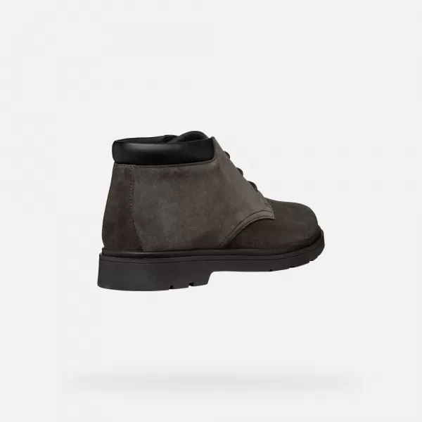  Pánske topánky GEOX SPHERICA EC1 G006529 TMAVOŠEDÁ 