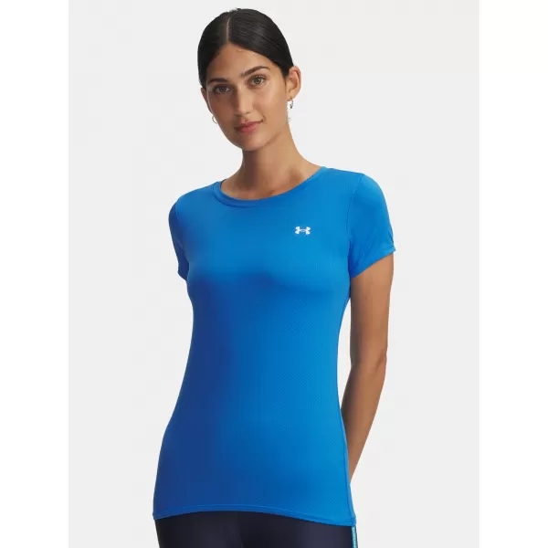  Dámske tričko UNDER ARMOUR TECH MESH SS 1328964-402 MODRÁ 