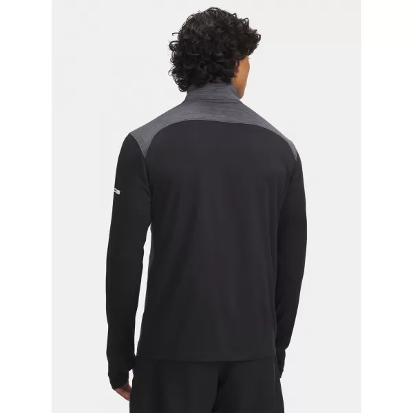  Pánske tričko UNDER ARMOUR UA TECH UTILITY 1/4 ZIP 6004963-001 ČIERNA 