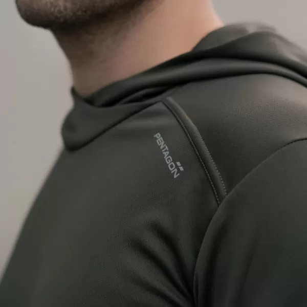  tričko PENTAGON ORION ACTIVITY SHIRT K09049 HNEDÁ ŠEDÁ 