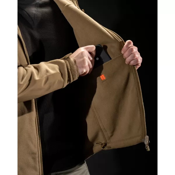  Fleecová mikina PENTAGON HERCULES 2.0 FLEECE JACKET K08026 KOJOT 