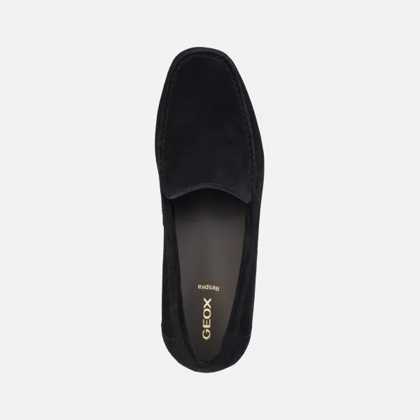  Pánske mokasíny GEOX ASCANIO G002709 TMAVO MODRÁ 