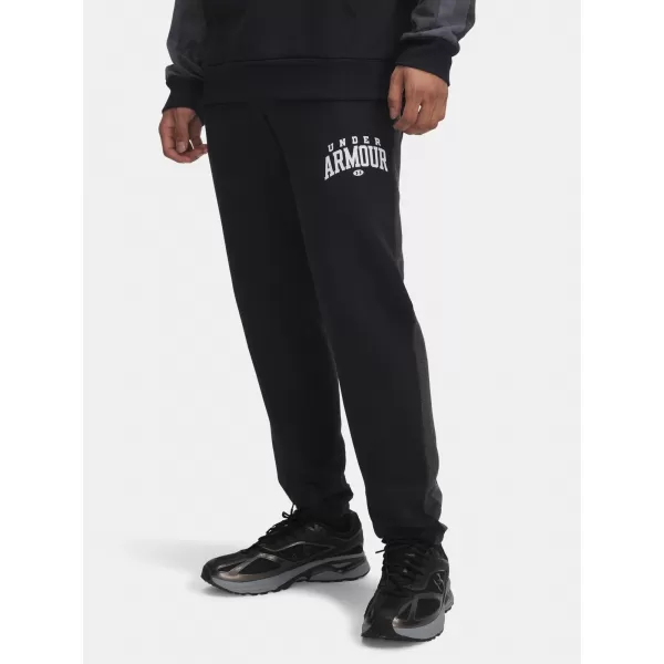 Pánske športové nohavice UNDER ARMOUR UA RIVAL FLC CB PANTS 6003954-001 ČIERNA 