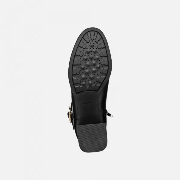  Dámske členkové čižmy GEOX WALK PLEASURE 55 G004564 ČIERNA 