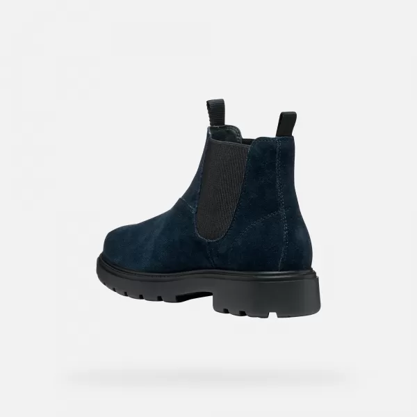  Pánske topánky GEOX SPHERICA EC7 G011182 TMAVO MODRÁ 