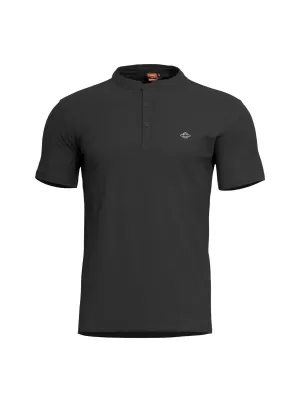 tričko PENTAGON LEVANTES HENLEY T-SHIRT K09025 ČIERNA