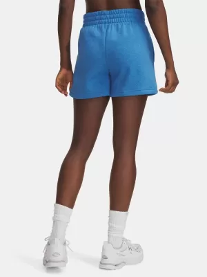 Dámske šortky UNDER ARMOUR RIVAL FLEECE SHORT 1382723-402 MODRÁ