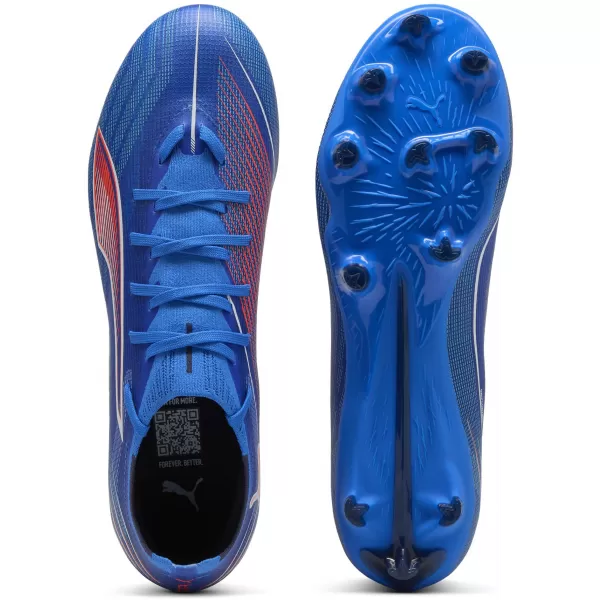  Kopačky PUMA ULTRA 6 MATCH FG/AG 10851401 ULTRA MODRÁ/BIELA/ŽIARIVÁ ČERVENÁ 