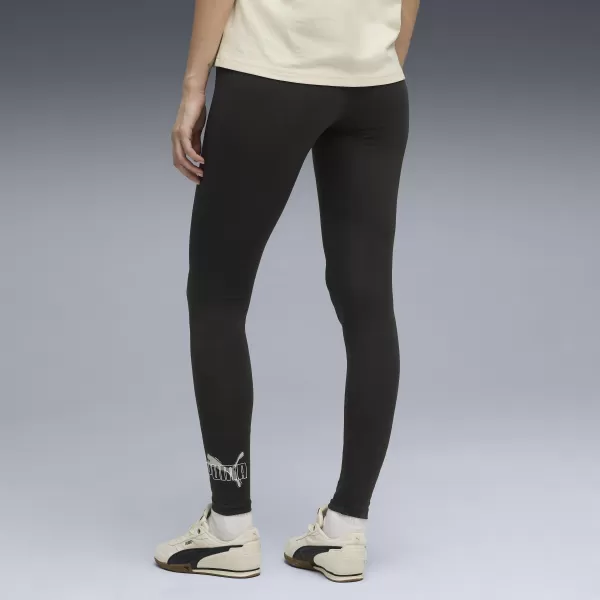  Legíny PUMA ESS LOGO LAB LEGGINGS 68808901 PUMA BLACK 