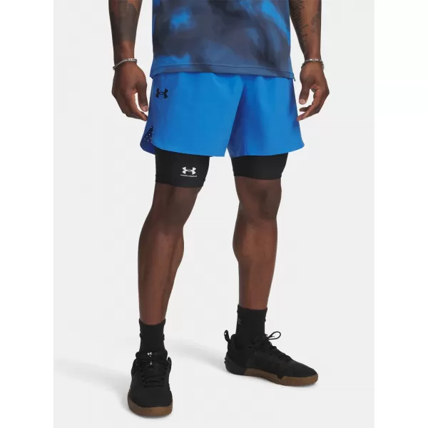  Pánske šortky UNDER ARMOUR UA VANISH ELITE SHORT MODRÁ 