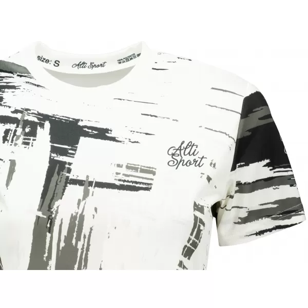  Dámsky prémiový crop top ALTISPORT VOJ/ALW010TR07 BIELA 