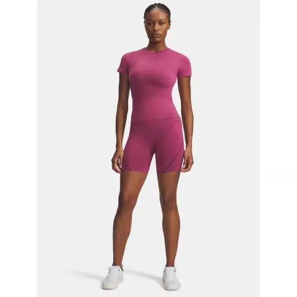  Dámske šortky UNDER ARMOUR UA VANISH SEAMLESS SHORT ČERVENÁ 