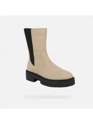 Dámske topánky GEOX SPHERICA EC7 G015004 BÉŽOVÁ